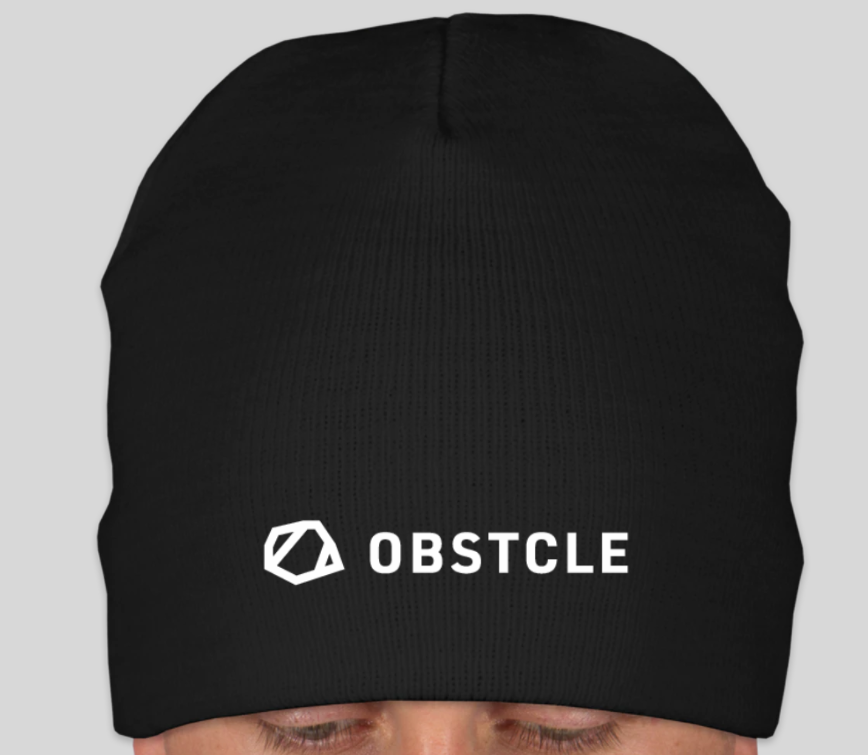 Obstcle Knit Beanie Hat
